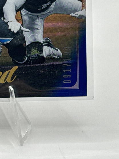 Chuba Hubbard #83 Blue 091/199 2025 Panini - Luminance Football