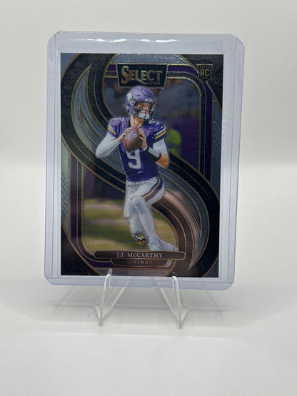 J.J. McCarthy (Rookie) #134 Premier Level