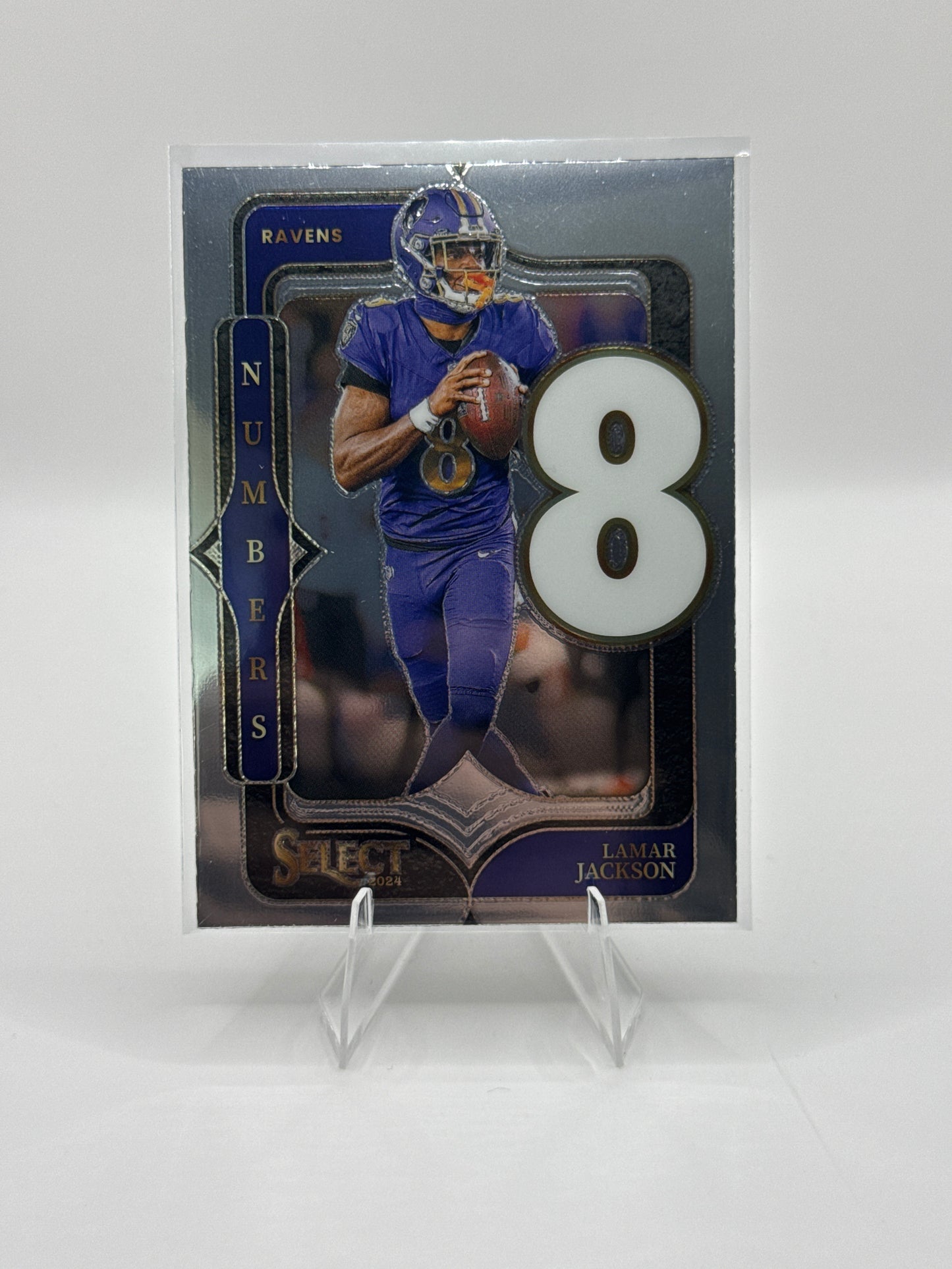 Lamar Jackson #11 Numbers 2024 Panini - Select Football