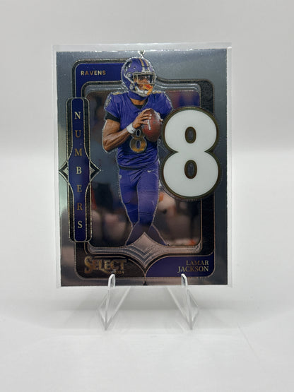 Lamar Jackson #11 Numbers 2024 Panini - Select Football