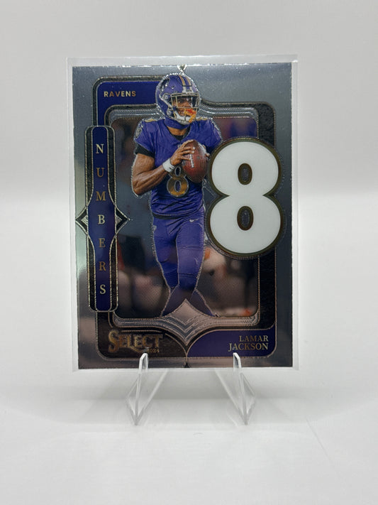 Lamar Jackson #11 Numbers 2024 Panini - Select Football