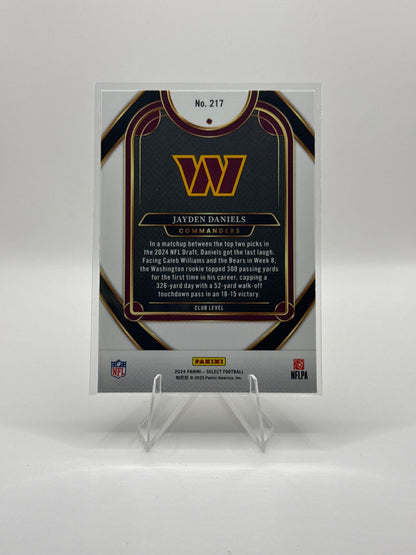 Jayden Daniels (Rookie) #217 Club Level