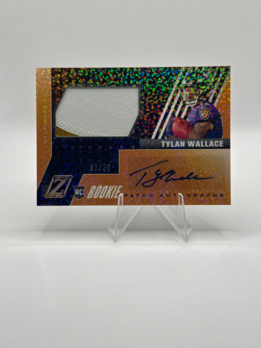 Tylan Wallace (Rookie) #104 Rookie Patch Auto 07/35