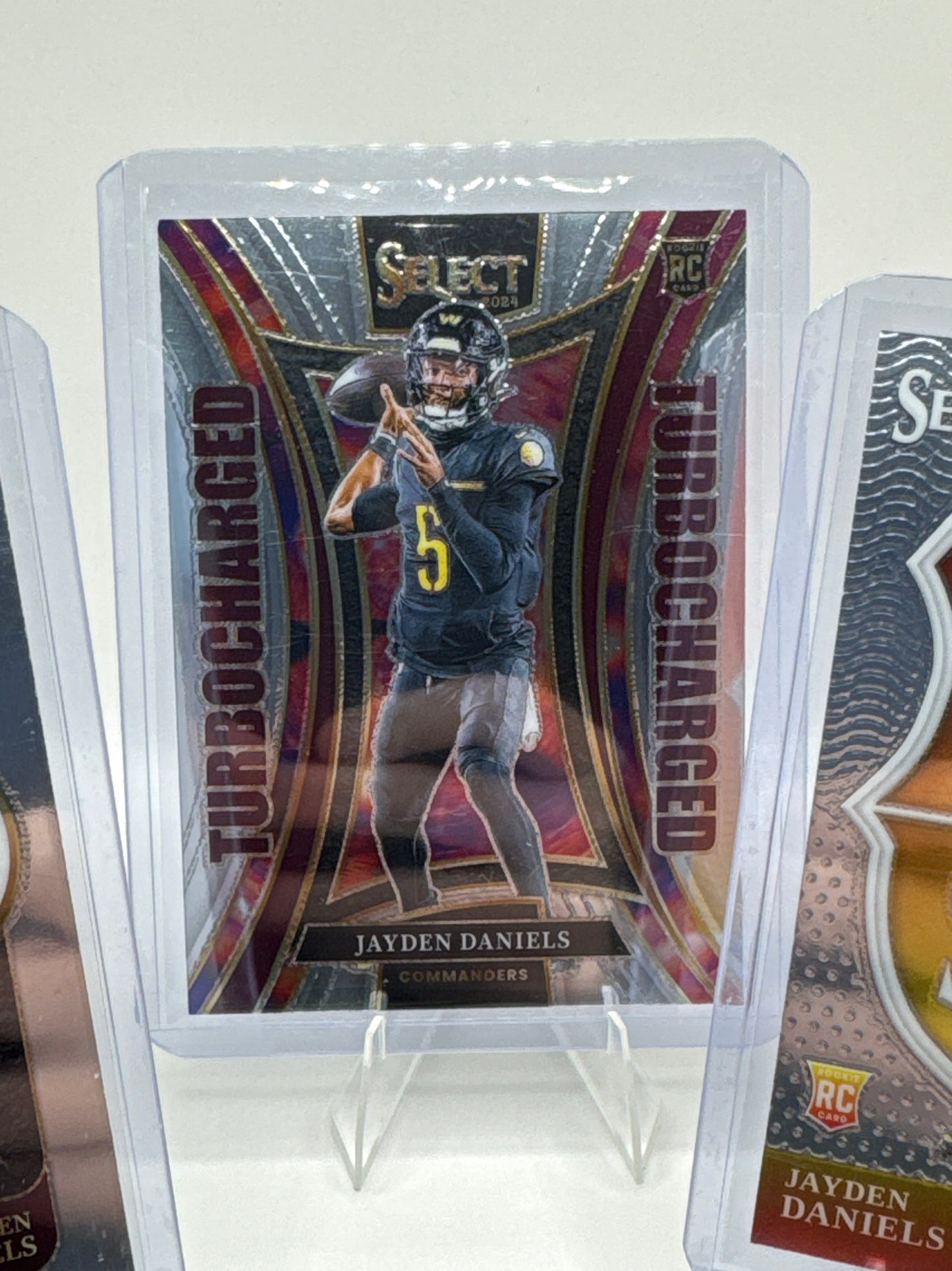 Jayden Daniels (Rookie) Numbers, Select Certified, and Turbo Charged