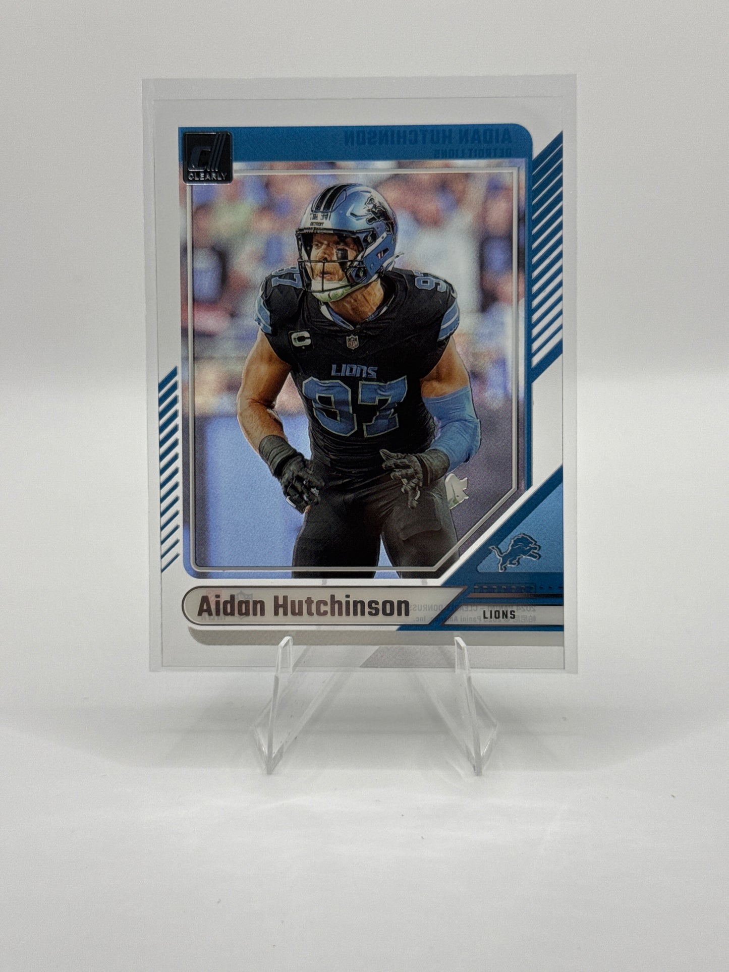 Aidan Hutchinson #20 2024 Panini - Clearly Donruss Football