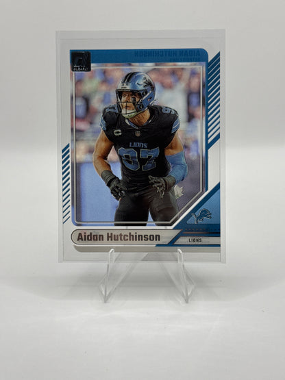 Aidan Hutchinson #20 2024 Panini - Clearly Donruss Football