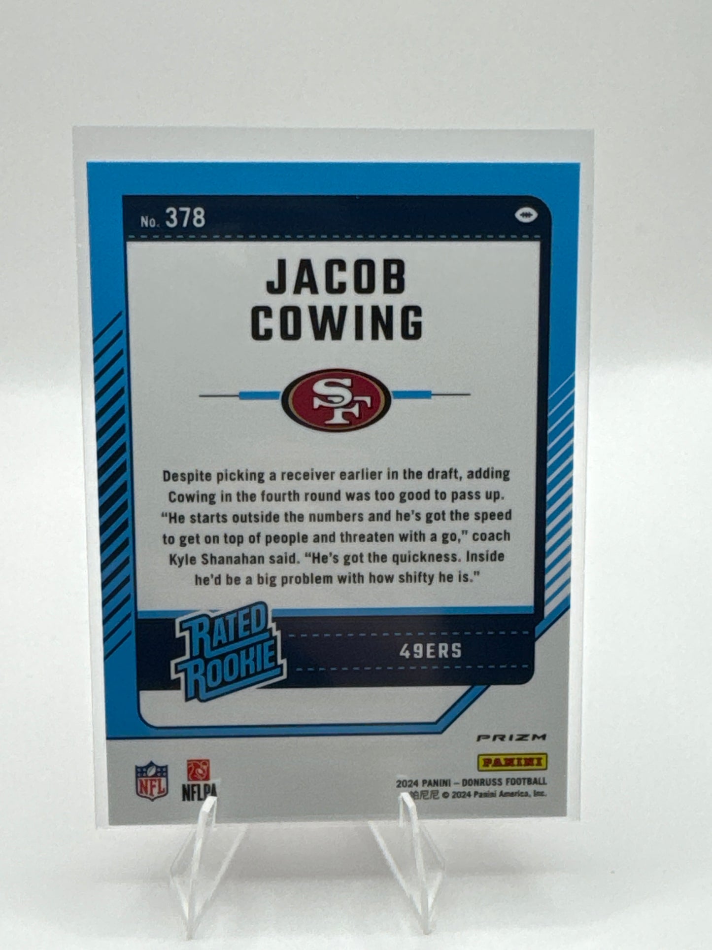 Jacob Cowing (Rookie) Pink #378