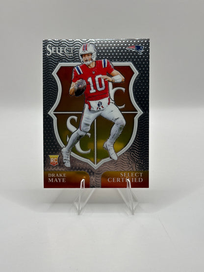 Drake Maye (Rookie) #3 Select Certified