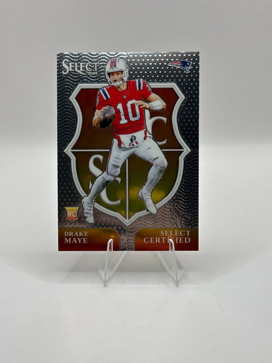 Drake Maye (Rookie) #3 Select Certified