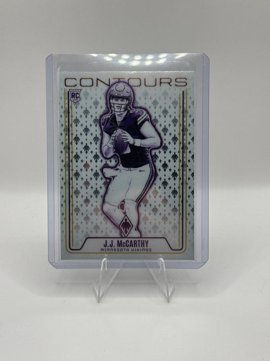 J.J. McCarthy (Rookie) Contours #CON-JMY