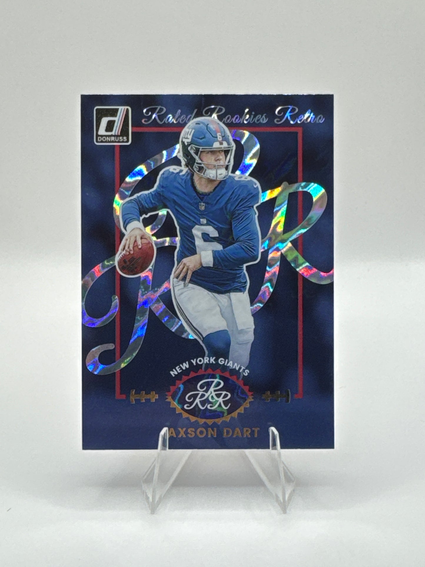 Jaxson Dart #1 Retro Rated Rookies 2025 Panini - Donruss Football