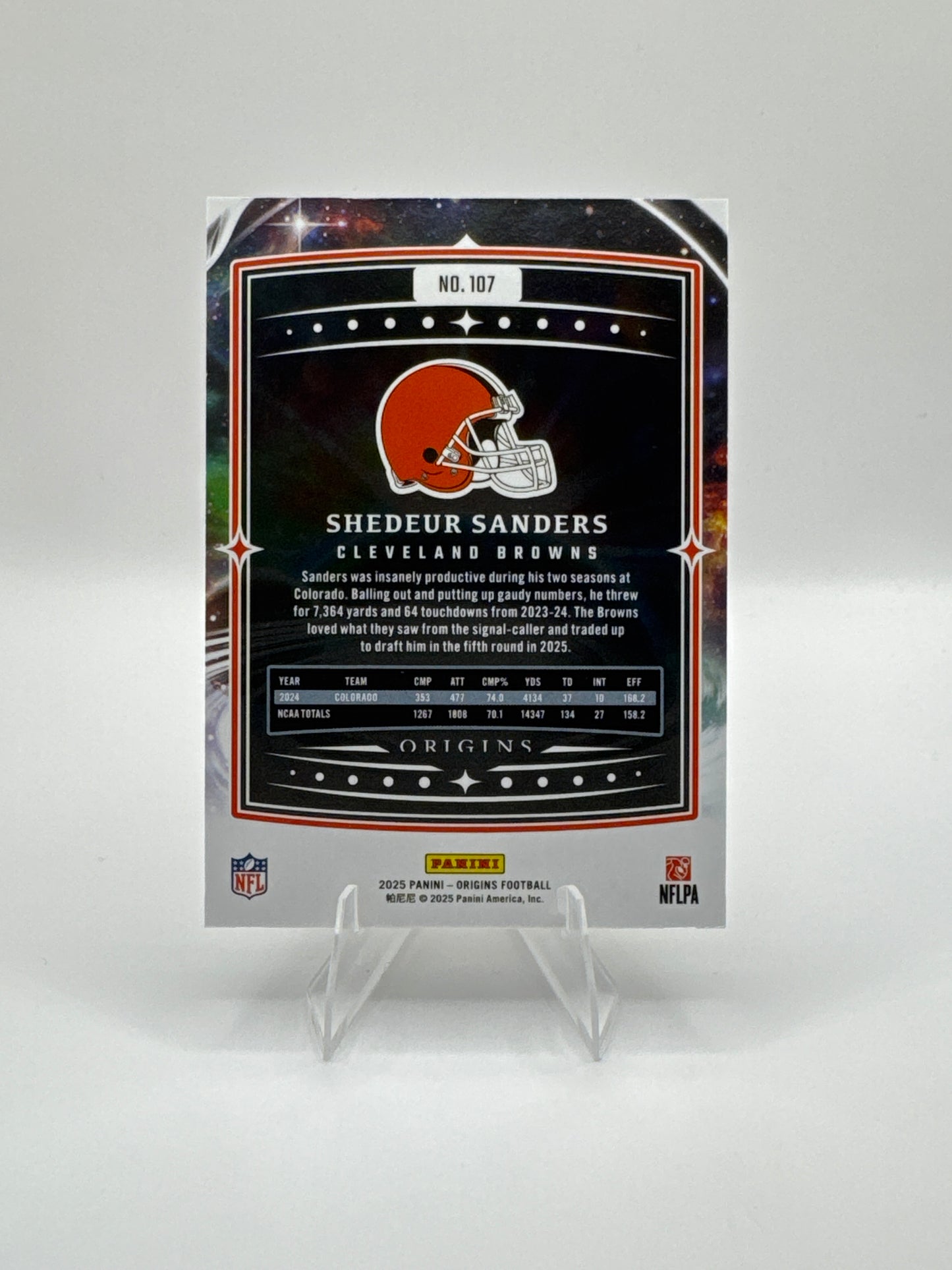 Shedeur Sanders (Rookie) #107 Origins