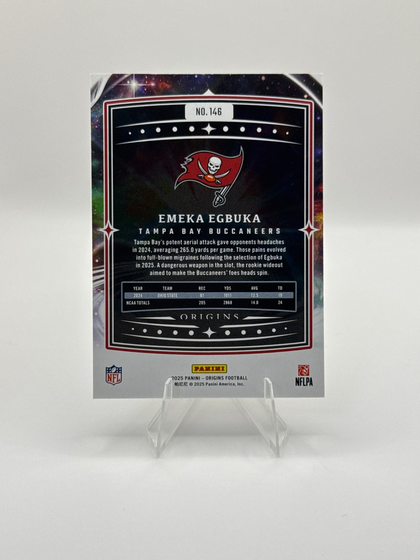 Emeka Egbuka (Rookie) #146 2025 Panini - Origins Football