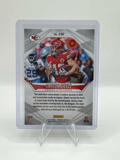 Carson Steele (Rookie) #230 Lazer