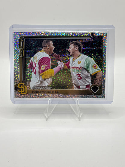 Padres All Smiles #143 Confetti