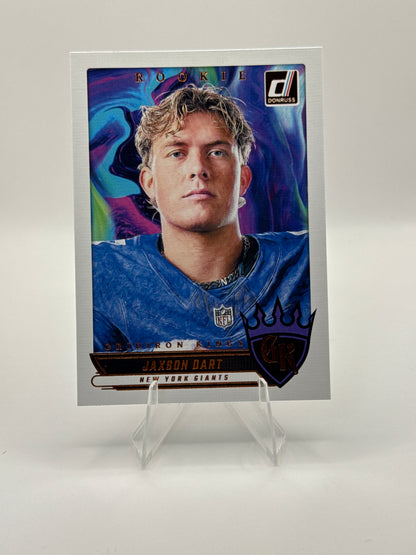Jaxson Dart (Rookie) #RGK-JDT Rookie Gridiron Kings 2025 Panini - Donruss Football