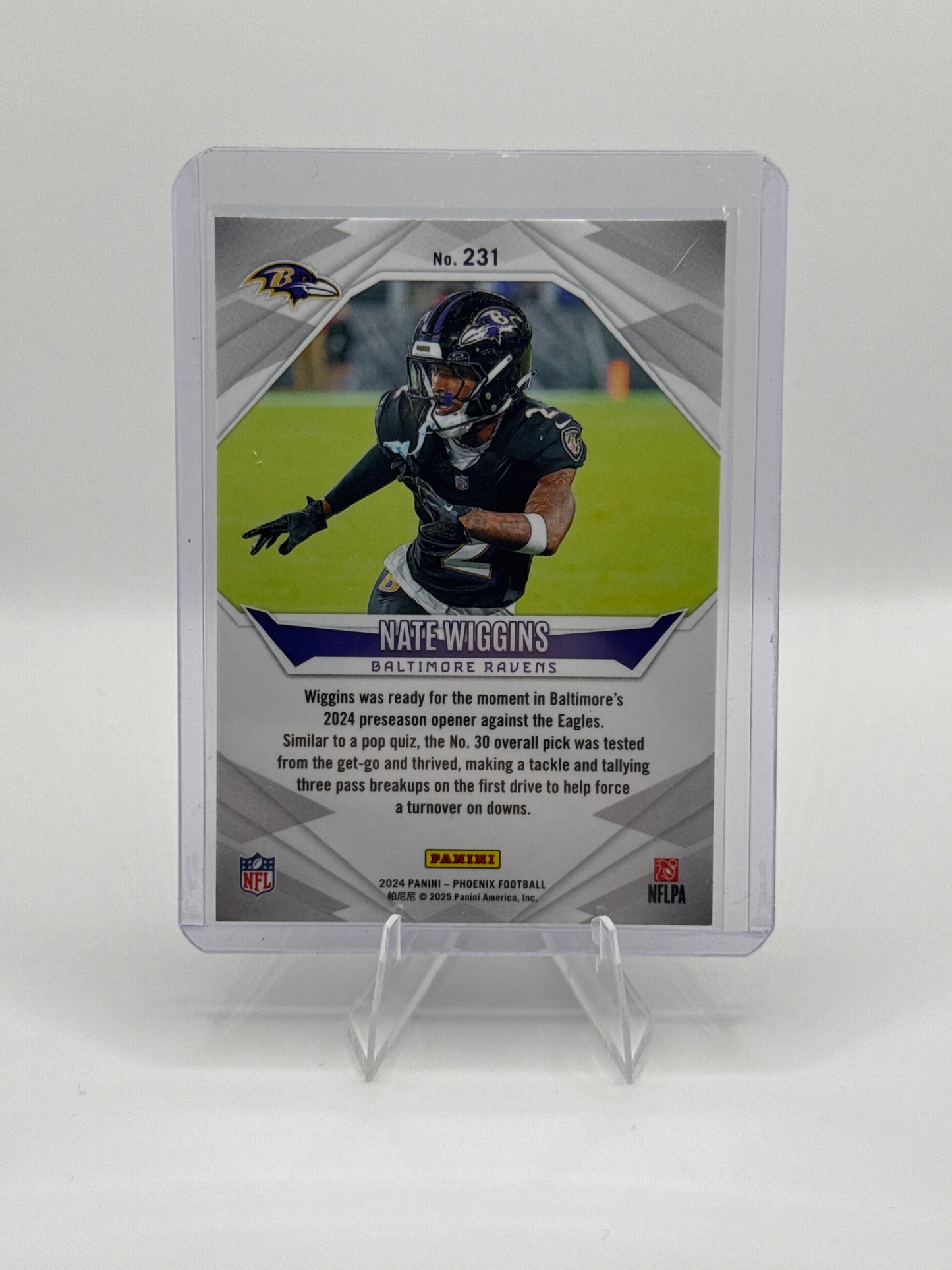 Nate Wiggins (Rookie) #231 Purple Fade