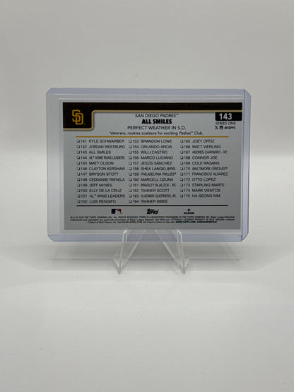 Padres All Smiles #143 Confetti