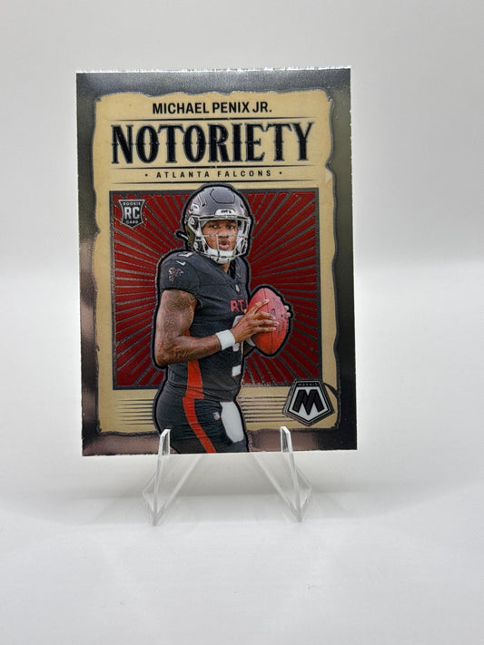 Michael Penix Jr. (Rookie) #20 Notoriety 2024 Panini - Mosaic Football