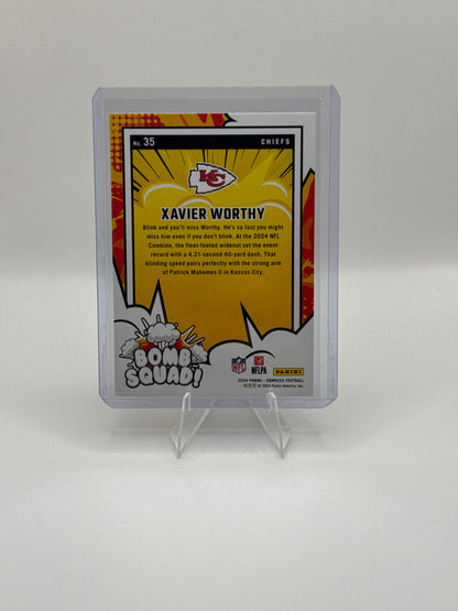 Xavier Worthy (Rookie) #35 Bomb Squad