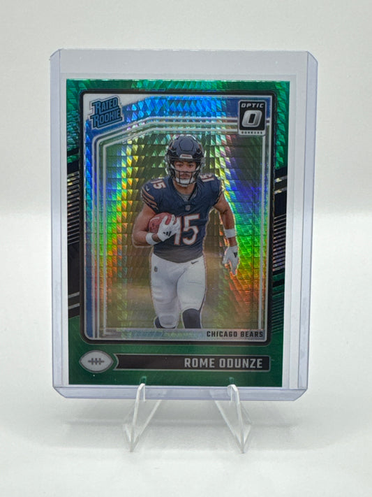 Rome Odunze (Rated Rookie) Green Hyper