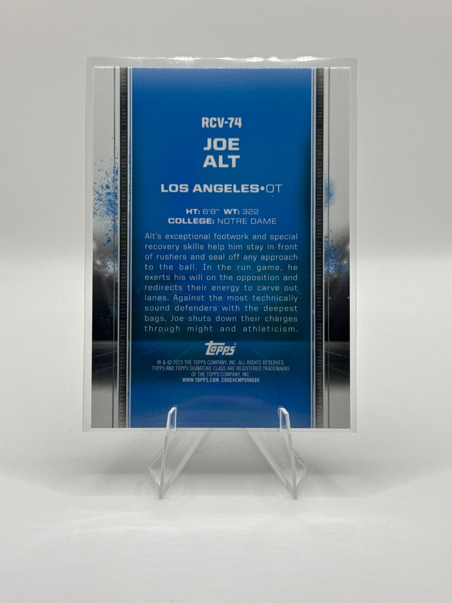 Joe Alt #RCV-74 Magenta 047/250