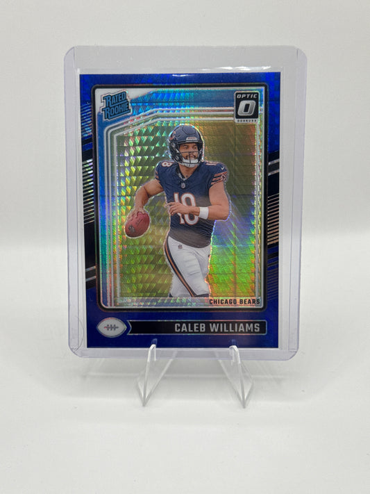 Caleb Williams Rated Rookie #201 Blue Hyper