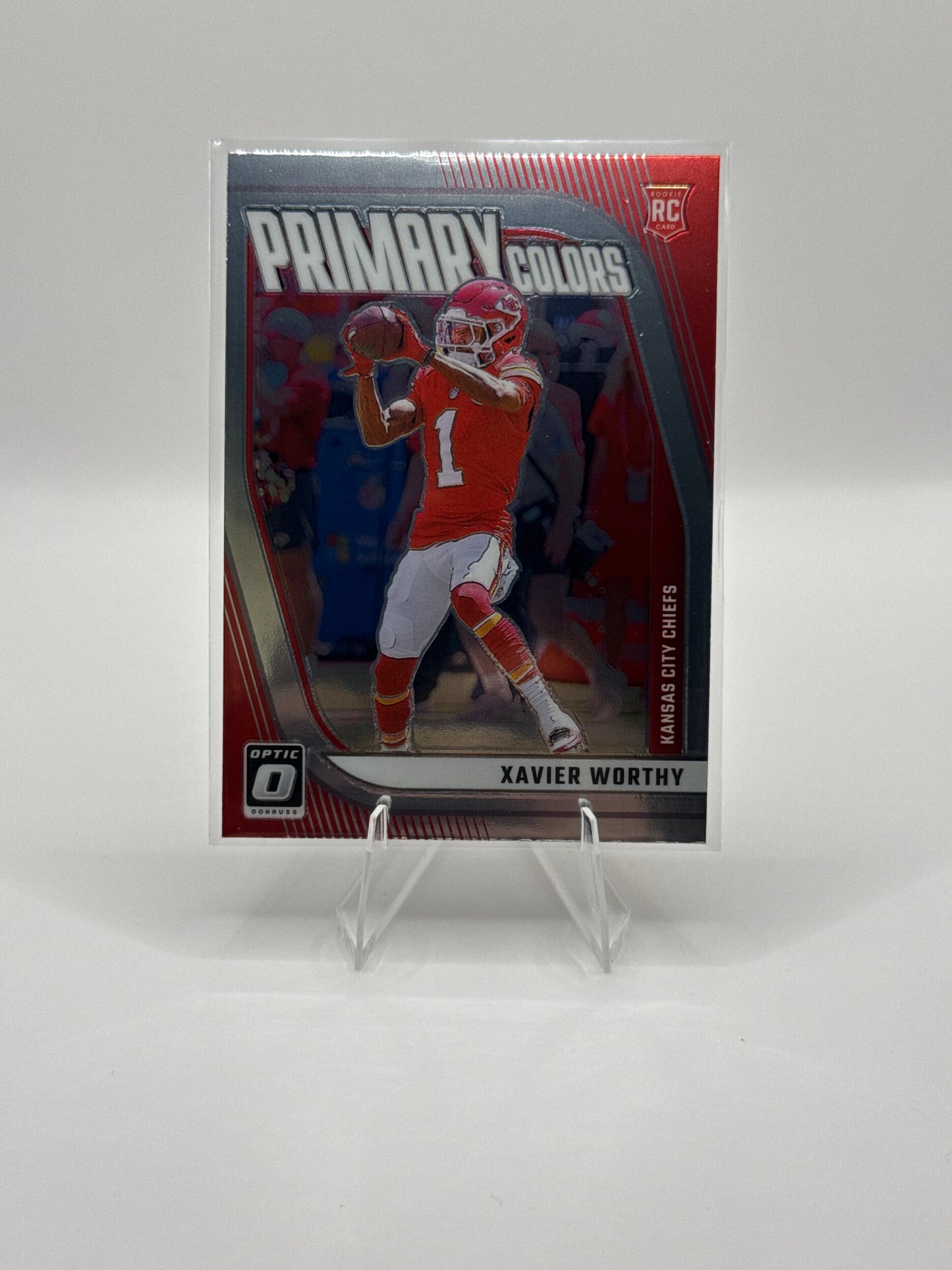 Xavier Worthy (Rookie) #7 Primary Colors