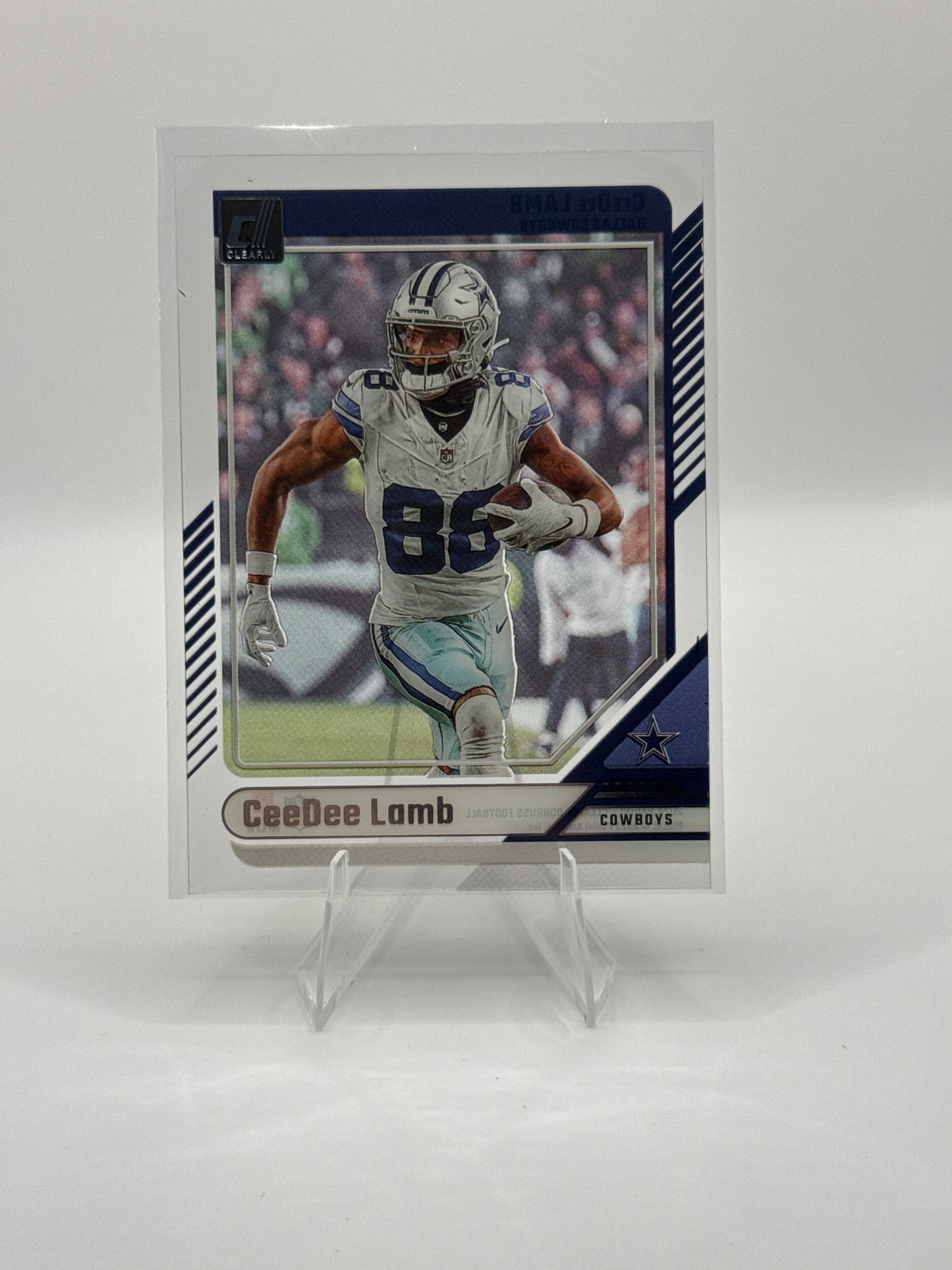 Ceedee Lamb #17 2024 Panini - Clearly Donruss Football