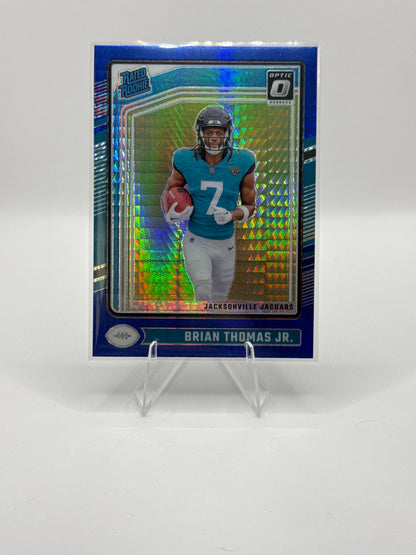 Brian Thomas Jr. Rated Rookie 214 Blue Hyper