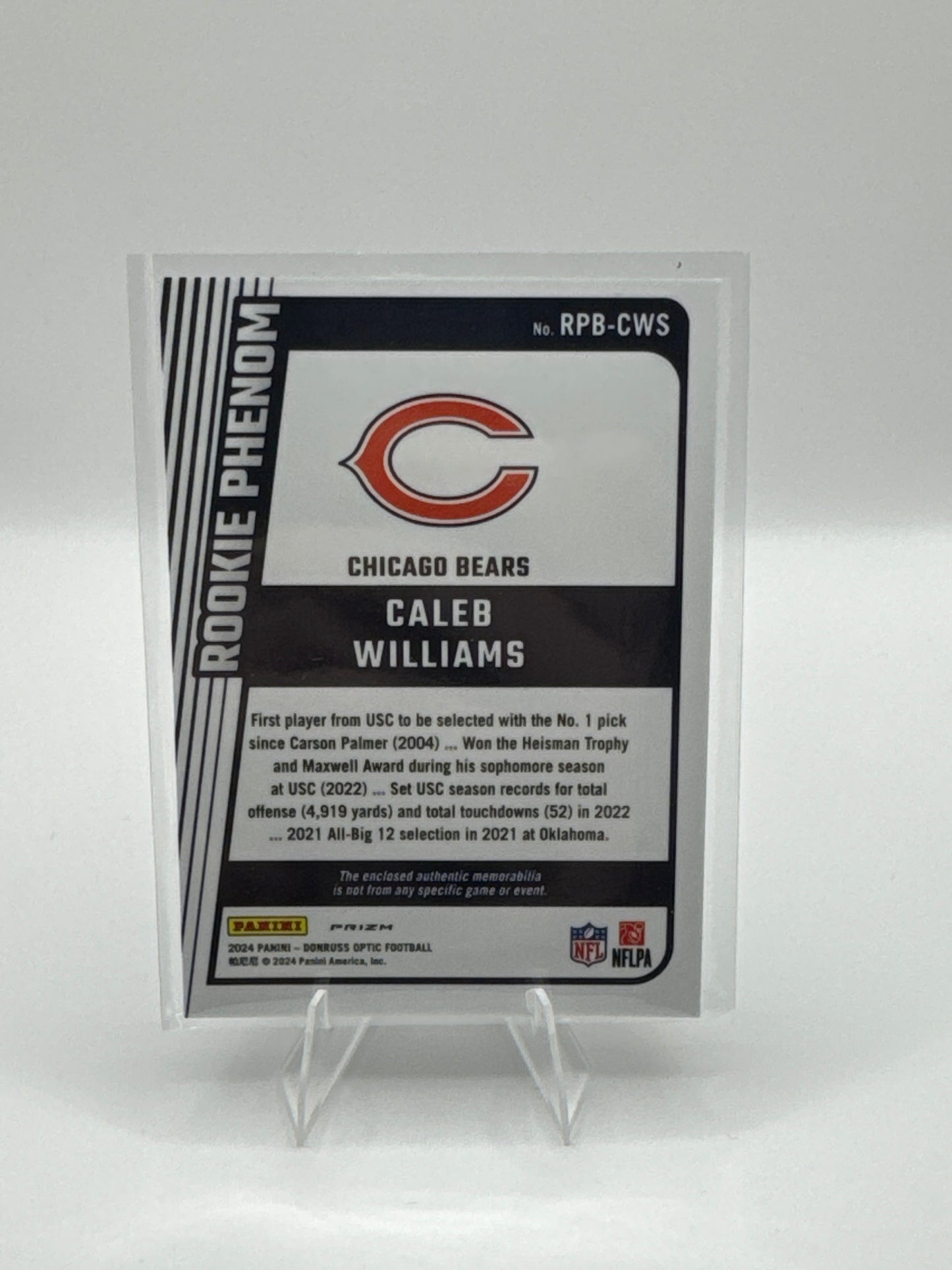 Caleb Williams (Rookie Patch)