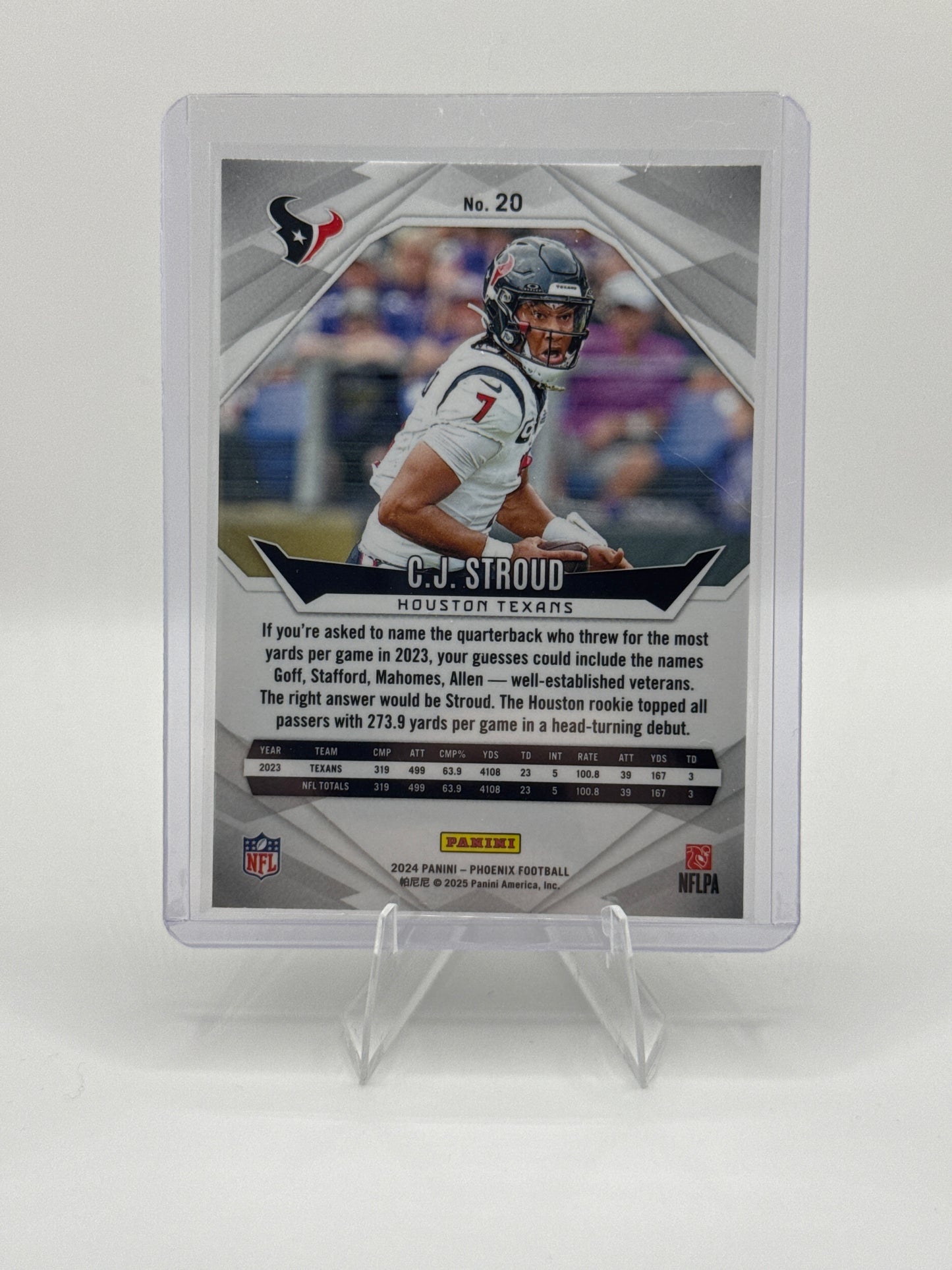 C.J. Stroud #20 Lazer