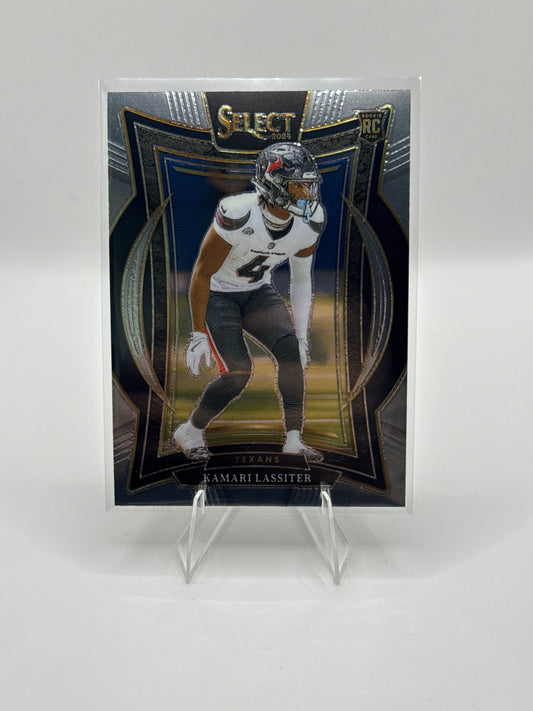 Kamari Lassiter (Rookie) #77 Concourse Level 2024 Panini - Select Football