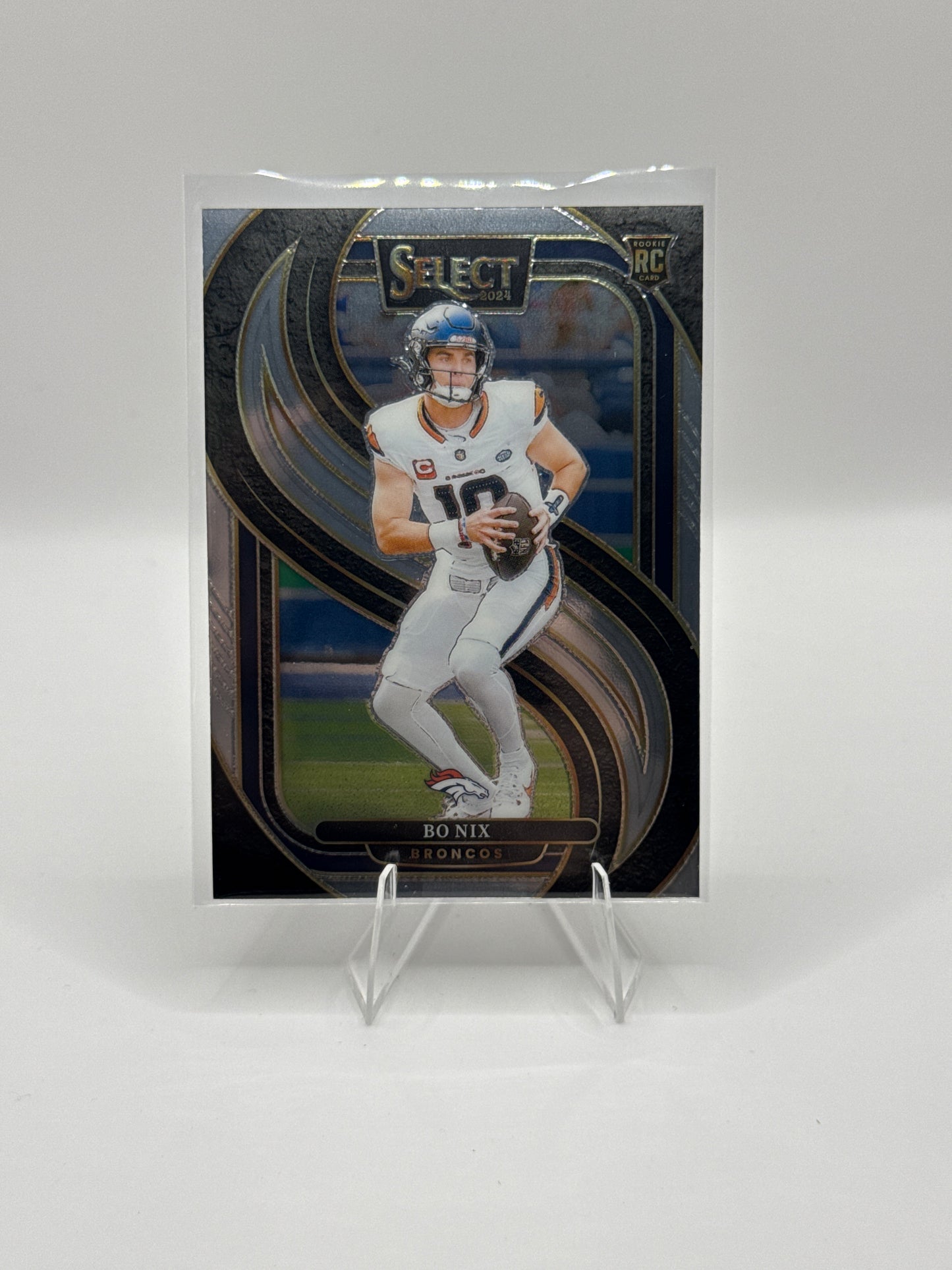 Bo Nix #117 Premier Level 2024 Panini - Select Football