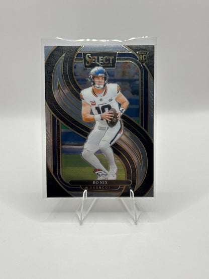 Bo Nix #117 Premier Level 2024 Panini - Select Football