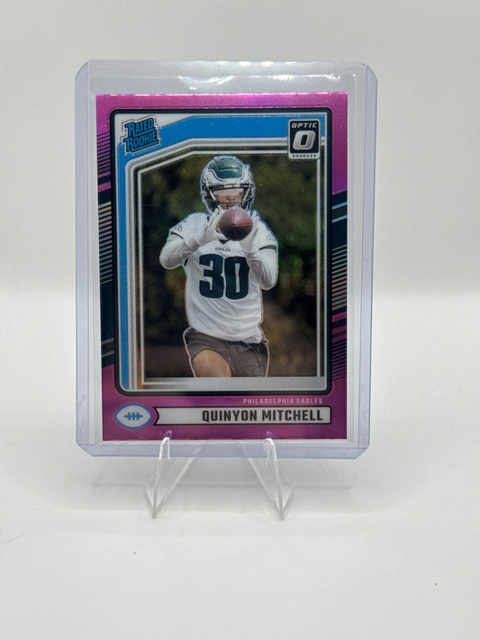 Quinyon Mitchell Rated Rookie #361 Pink Holo