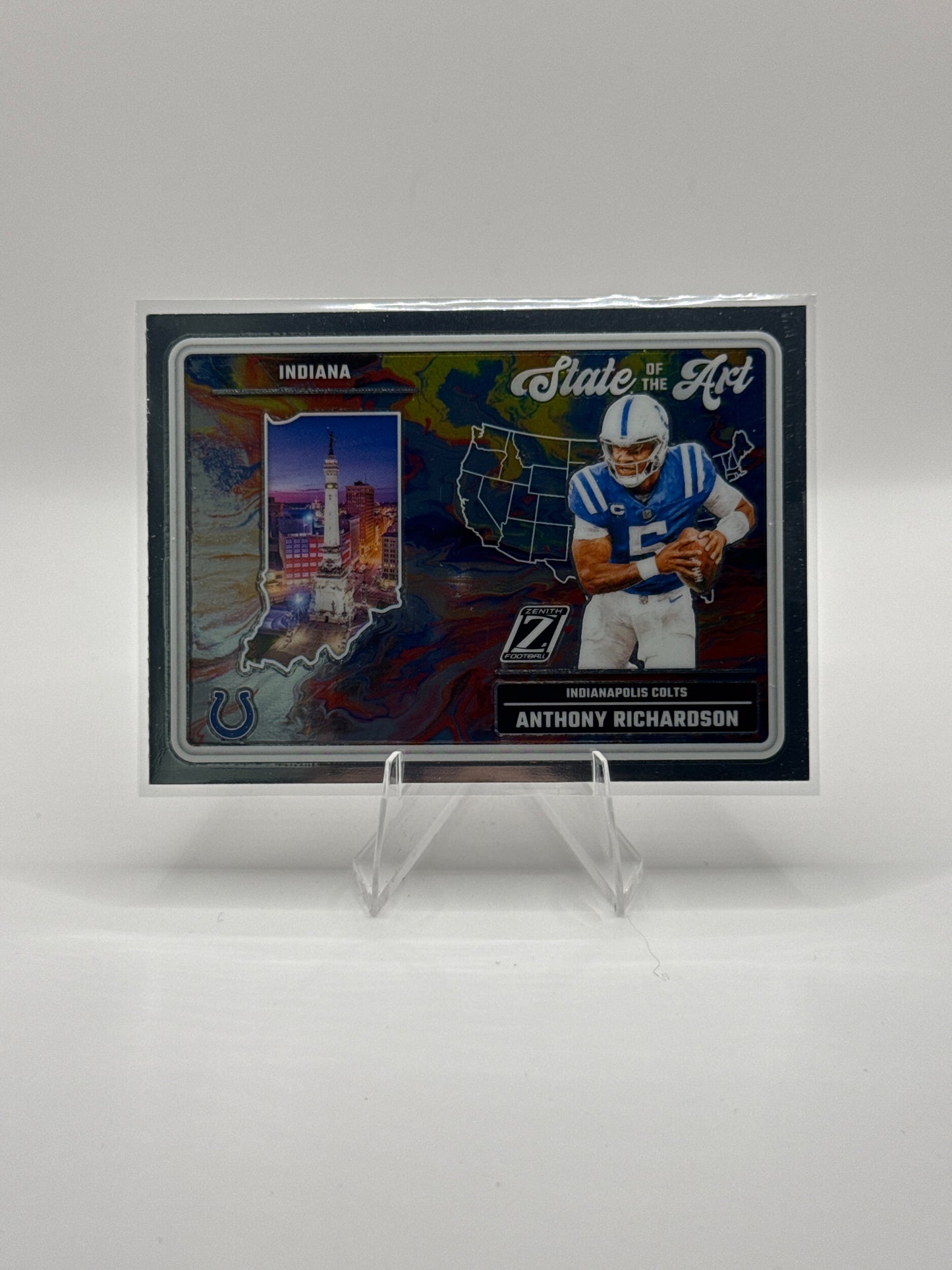 Anthony Richardson #12 State of the Art 2024 Panini - Zenith Football