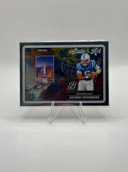 Anthony Richardson #12 State of the Art 2024 Panini - Zenith Football
