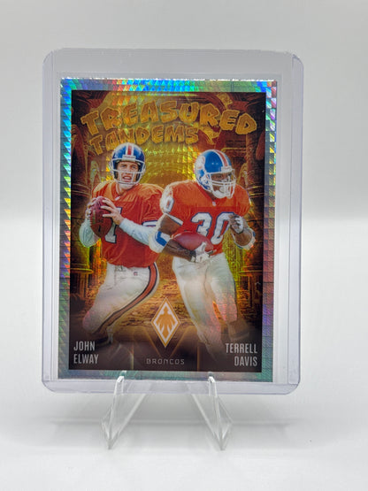 John Elway / Terrell Davis Treasured Tandems Hyper