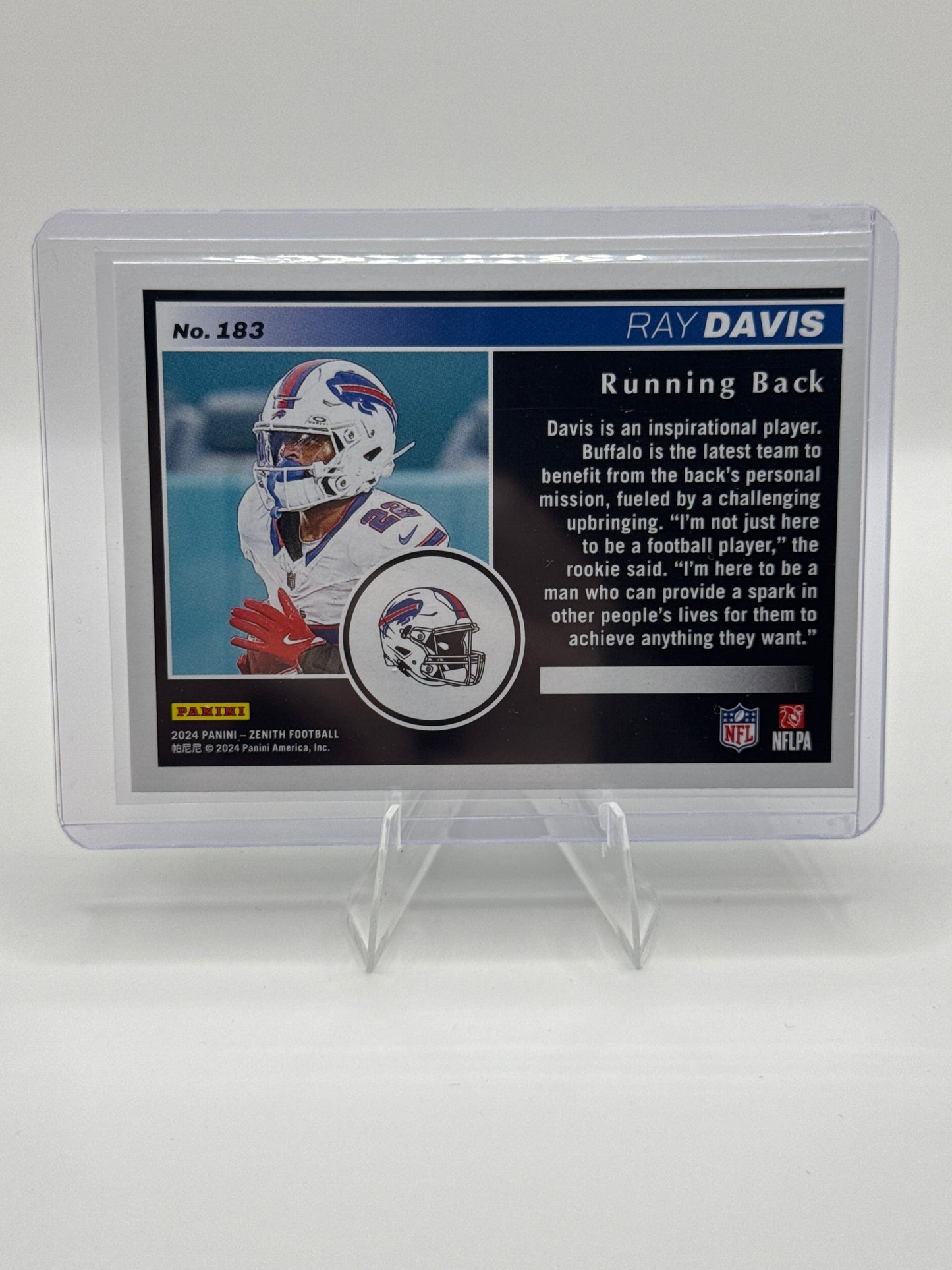 Ray Davis (Rookie) #183 Green Two-Minute Drill