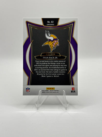 Ivan Pace Jr. #62 Concourse Level 2024 Panini - Select Football