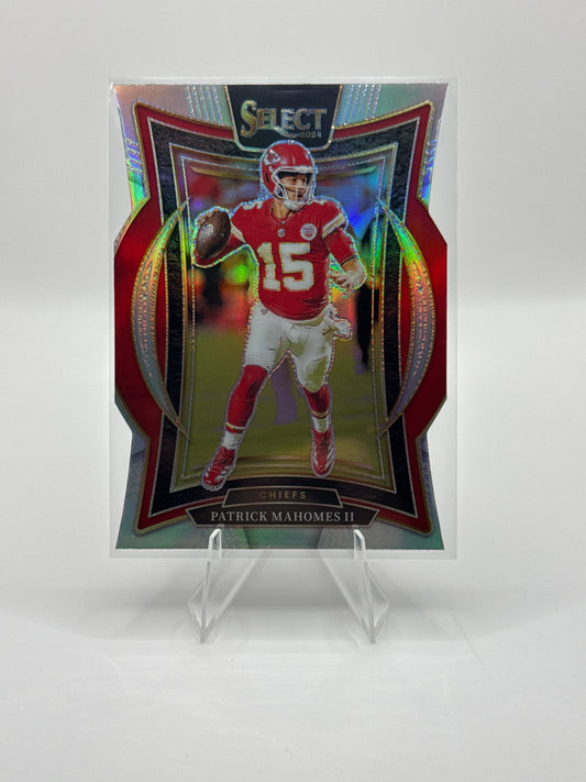Patrick Mahomes #33 Silver Prizm Die-Cut Concourse Level