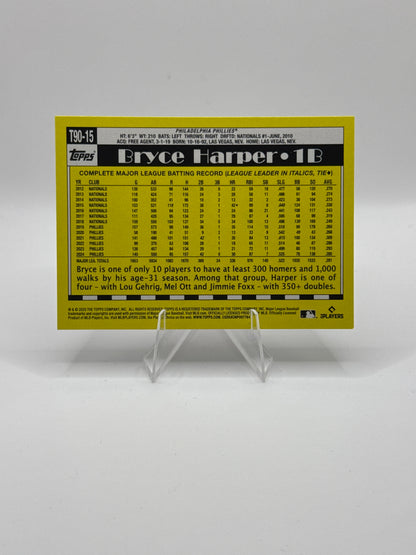 Bryce Harper #T90-15 Topps Throwback