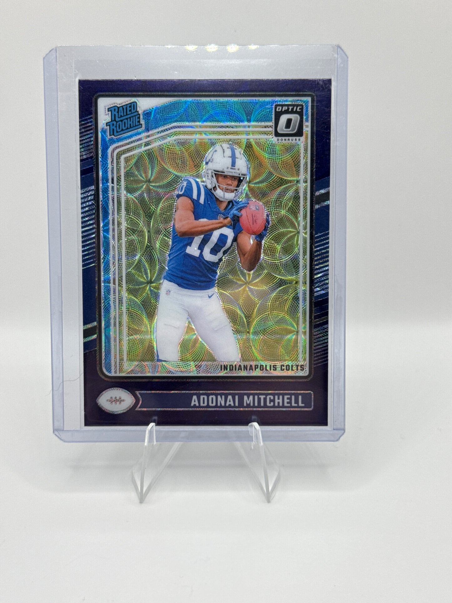 Adonai Mitchell Rated Rookie #203 Blue Scope