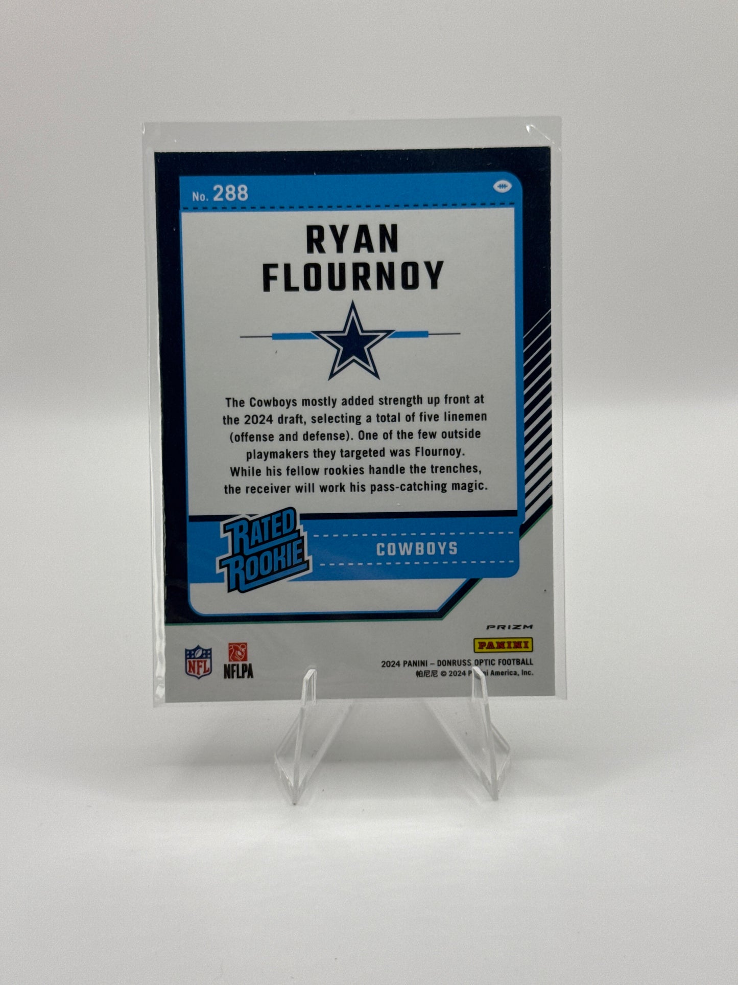 Ryan Flournoy Rated Rookie #288 Holo