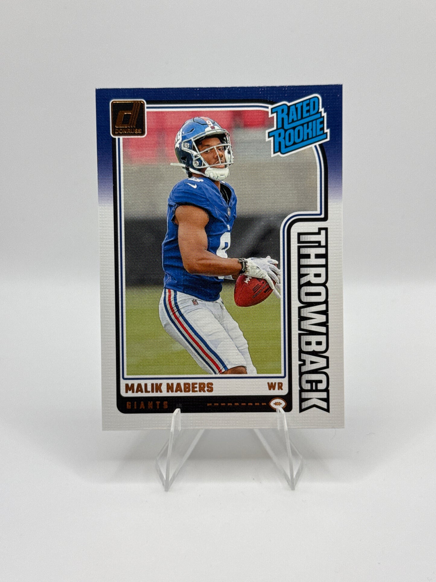 Malik Nabers (Rookie) #48 Throwback