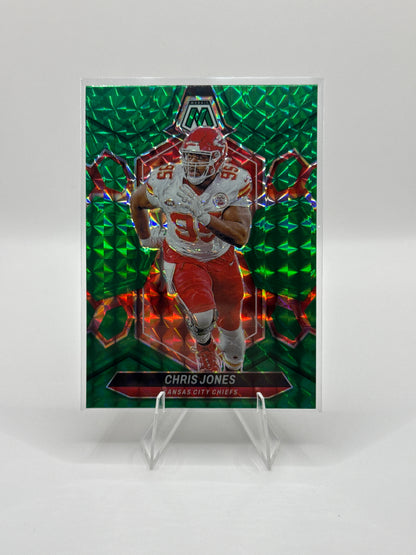 Chris Jones #112 Green 2024 Panini - Mosaic Football