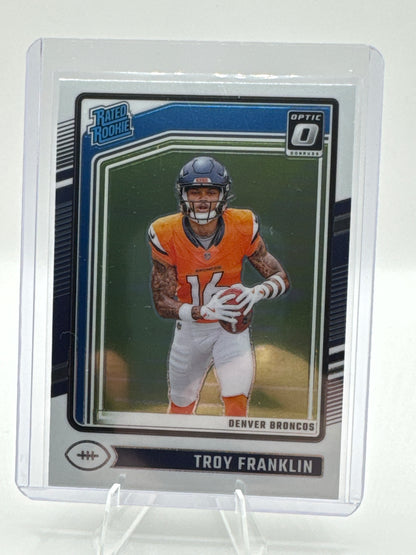 Troy Franklin Rated Rookie #294