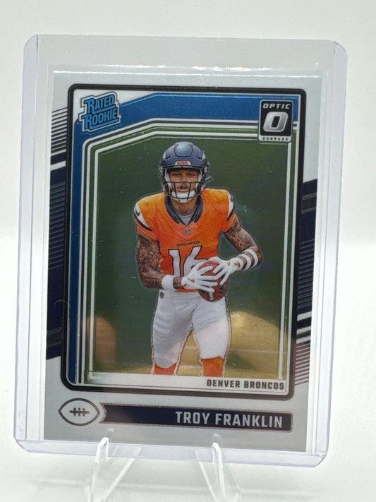 Troy Franklin Rated Rookie #294