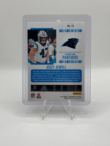 Josey Jewell #13 Game Ticket Red